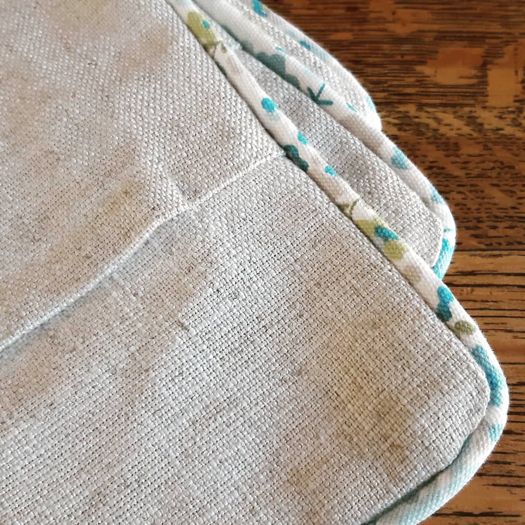Piped Cushion with Hidden Zip